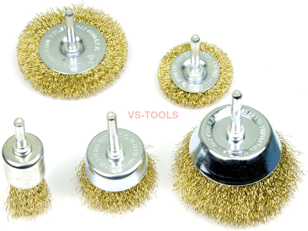 2PCS Stainless Steel Brush Small Wire Brushes For Metal Rust Cleaning-Tool,UK~
