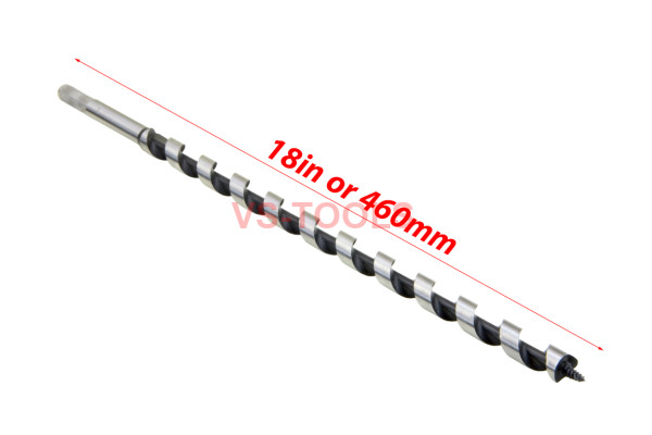 5/8 by 18inch Auger Drill Bit 16x460mm for Wood Studs Joists Drilling
