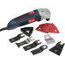 Six Speed Oscillating Multi-Tool Accessory Saw Steel Blade Sanding Set