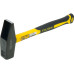 1kg 40oz Machinist Carbon Steel Hammer Fiberglass Rubber Soft Handle