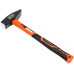 1kg 40oz Machinist Carbon Steel Hammer Fiberglass Rubber Soft Handle