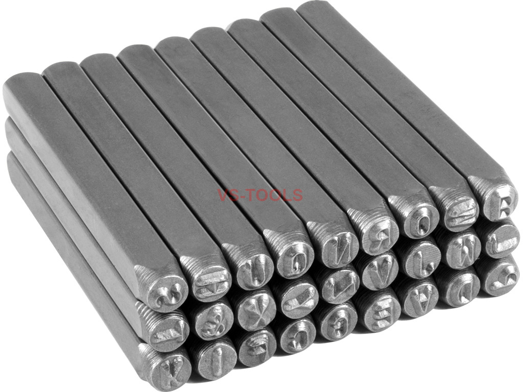 3/32 2MM Steel Die Metal Stamping Kit Punch Tool / Alphabet