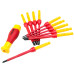 12pcs 1000V Insulated Shielded Changeable Phillips Slotted Screwdriver