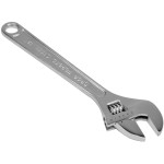 10 inch Universal Adjustable Jaw Steel Wrench Metric Scale PVC Handle Size Scale 6959820809055 