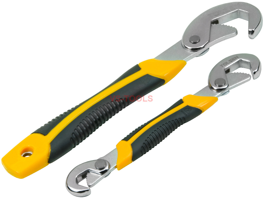 2PC Snap'N Grip 9-32mm Adjustable Wrench Spanner Universal Quick Multi-functIon 