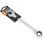 18mm Metric Chromed Ratchet Gear Spanner Fixed Head Combination Wrench