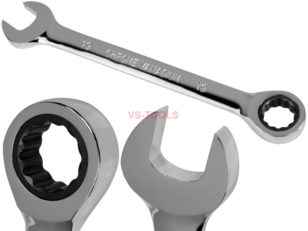 8mm to 19mm available Kincrome Ratchet Gear Spanners Metric, Single Way 