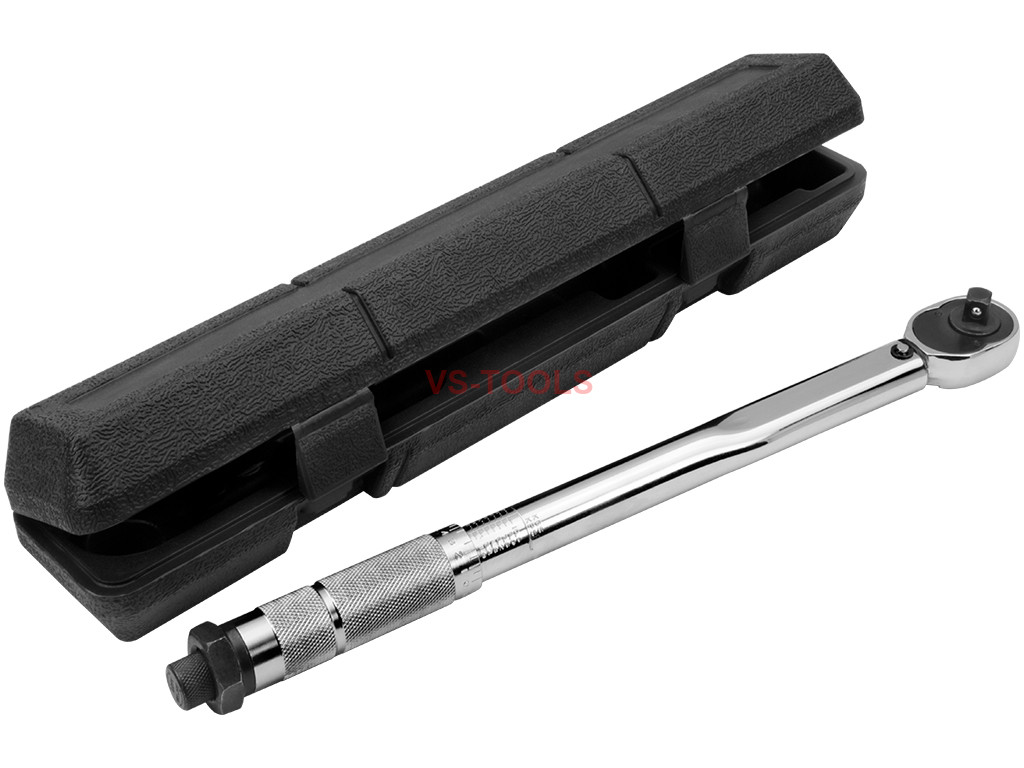 1/2 Drive Adjustable Torque Wrench w/ Reversible Ratchet