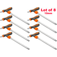 Lot of 8 H10 10mm T-Handle Hexagon Torque Hex Key Screwdriver Wrenches