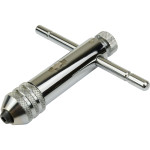 T-Handle Ratcheting Tap Wrench for 1/8-5/16 M3-M8 Reamer Extractor Bit
