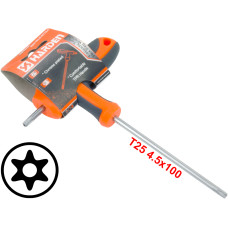 T25 T-Handle Torx Security Pin 6 Point Star Key CRV Screwdriver Wrench