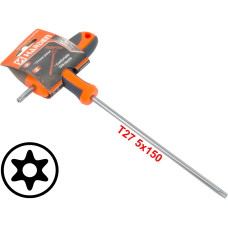 T27 T-Handle Torx Security Pin 6 Point Star Key CRV Screwdriver Wrench