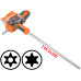T45 T-Handle Torx Security Pin 6 Point Star Key CRV Screwdriver Wrench
