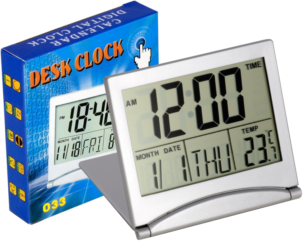 Calendar Alarm Clock *ACCEPTING ANY OFFERS* Hourly Alarm Details about   Digital Thermometer 