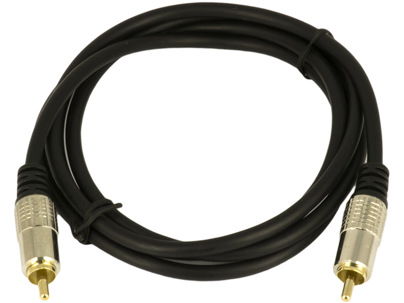 Video 24K Gold Plated RCA Male to Male Composite Cable 5