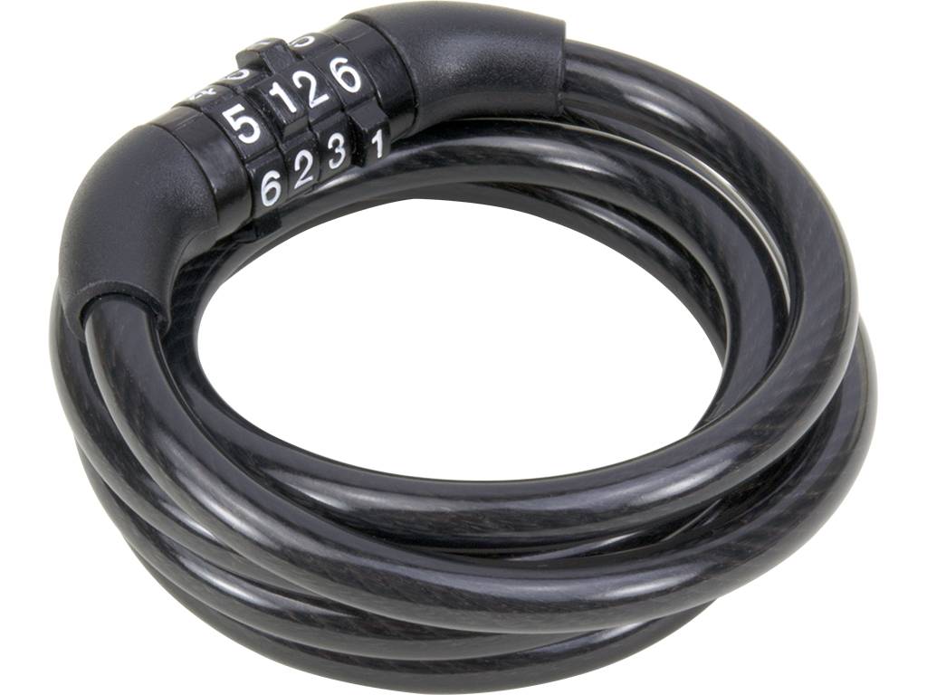 Bicycle Chain Lock Security 4 Digit Password Combination Antitheft Cable Padlock