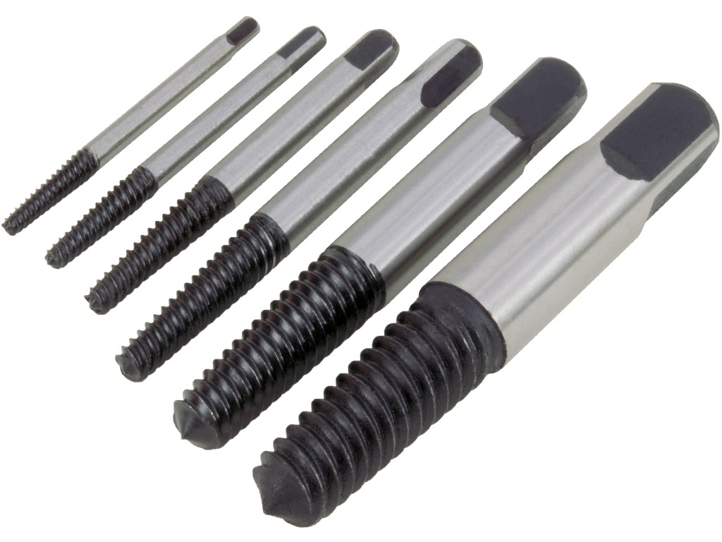 Utoolmart 5 Pcs Damaged Screw Extractor,Broken Bolt Extractor for Damaged Rusted Rounded-Off Bolts Nuts & Screws 8mm-11mm