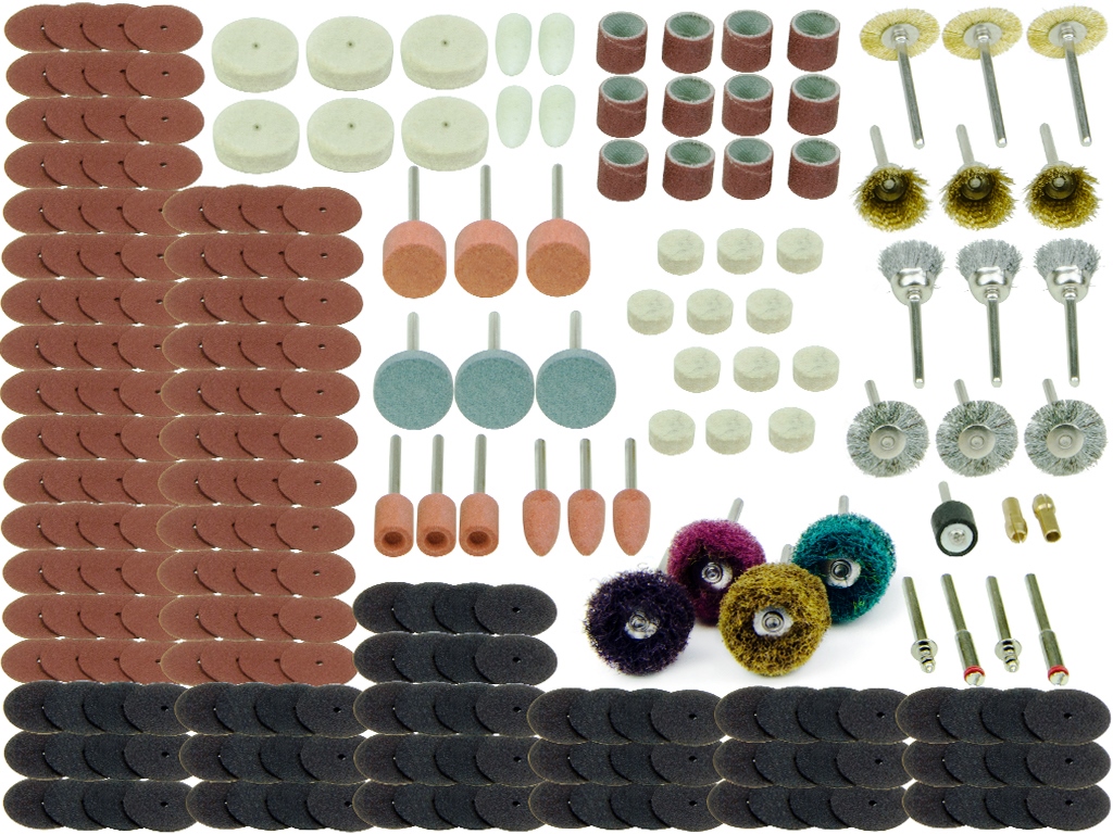 150X Rotary Tool Accessories Kit Grinding Polishing Cutting Sanding fits Dremel 